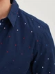 Рубашка Jack & Jones 217105523 XS (83548XS) Синий - изображение 4