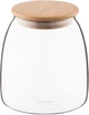 Банка для зберігання Ardesto Fresh Classic скло, бамбук 1000 мл (AR1310BC) - зображення 1