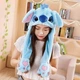 Дитяча шапочка Unicorn синій з вушками стич 50-52 см - зображення 2