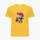 Футболка дитяча Бравл Старс Мортис (Brawl Stars Mortis) (25186-1012) 134-140 см Бавовна Жовтий - зображення 1