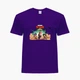 Детская футболка Бравл Старс Герои (Brawl Stars Heroes) (25186-1024) 158-164 см Хлопок Фиолетовый - изображение 1