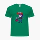 Детская футболка Бравл Старс Мортис (Brawl Stars Mortis) (25186-1012) 122-128 см Хлопок Зеленый - изображение 1