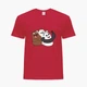 Дитяча футболка Вся правда про ведмедів (We Bare Bears) (25186-2665) 134-140 см Бавовна Червоний - зображення 4