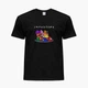 Детская футболка для девочек Амонг Ас (Among Us) (25186-2427-10) 134-140 см Хлопок Черный - изображение 1