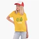 Детская футболка для девочек Лайк Авокадо (Likee Avocado) (25186-1031-15) 122-128 см Хлопок Желтый - изображение 3
