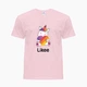 Детская футболка для девочек Лайк Единорог (Likee Unicorn) (25186-1037-29) 146-152 см Хлопок Розовый - изображение 4
