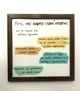 Постер «Речі, які варто пам’ятати» в деревянной раме 27,5х27,5см FRAMES.POSTERS.DECOR (42) - изображение 1