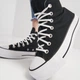 Trampki damskie materiałowe wysokie Converse Chuck Taylor All Star Lift 560845C 36.5 (6US) 23 cm Czarne (888755504253) - obraz 8