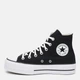 Trampki damskie materiałowe wysokie Converse Chuck Taylor All Star Lift 560845C 36.5 (6US) 23 cm Czarne (888755504253) - obraz 4