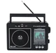 Аккумуляторный портативный всеволновой радиоприёмник Golon RX-98 USB/SD/FM Black - изображение 1