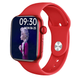 Смарт-часы умные часы Smart Watch i12 Red (уведомления, звонки, голос вызов, wearfit pro) + подарок Earpods - изображение 3