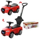 Каталка-толокар Bambi M 3503A-3 Червоний 2 в 1 - зображення 3