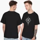 Футболка чоловіча Компас Роза вітрів (Rose of Wind) (9223-2040-5) XXL Чорна - зображення 4