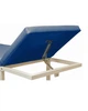Кушетка медична низька Прем'єра ISMED 5501 195x62x55 см Zeus Deluxe Blue синя - зображення 4