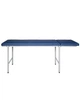 Кушетка медицинская высокая Премьера ISMED 8000 195x62x80 см Zeus Deluxe Blue синяя - изображение 2