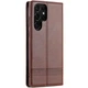 Чехол-книжка AZNS&nbsp;Classic Series для Samsung Galaxy S22 Ultra - Coffee - изображение 3