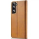 Чехол LC.IMEEKE Wallet Case для Samsung Galaxy S22 Plus - Light Brown - изображение 3