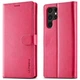 Чехол LC.IMEEKE Wallet Case для Samsung Galaxy S22 Ultra - Red - изображение 1