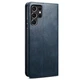 Чехол-книжка с кармашками UniCase Leather Wallet для Samsung Galaxy S22 Ultra - Blue - изображение 4