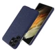 Защитный чехол KSQ Cloth Style для Samsung Galaxy S22 Ultra - Blue - изображение 2