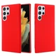 Силиконовый (TPU) чехол Deexe Silicone Case для Samsung Galaxy S22 Ultra - Red - изображение 1