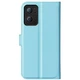 Чохол-книжка Deexe Book Type для OPPO Reno 7 5G - Blue - зображення 3