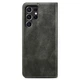 Чохол-книжка з кишеньками UniCase Leather Wallet для Samsung Galaxy S22 Ultra - Green - зображення 5