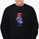 Свитшот для мальчиков Бравл Старс Рико (Brawl Stars Rico) (9509-1006) 134-140 см Черный - изображение 2
