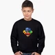 Свитшот для мальчиков Бравл Старс (Brawl Stars) (9509-1702) 158-164 см Черный - изображение 1