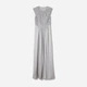 Платье длинное летнее женское H&M 0630339_сер 34 Серое (KAY2000001311196_LD2000001311196) - изображение 4
