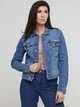 Куртка джинсовая H&M 34 голубой 2302786170 - изображение 1
