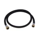 Шланг для газа 150 см Thermo Alliance черный 1/2" ВВ SD91G150 - изображение 1