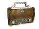 Аккумуляторный радиоприёмник колонка Kemai Retro (MD-1909BT) с Bluetooth и USB Gold - изображение 1
