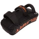 Макивара тай-пэд кожаная пады для тайского бокса Zelart Fight Gear 3147 35х18х8см Black-Orange - изображение 5