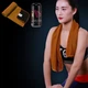 Рушник для спортзалу бамбуковий WK Sport towel WT-TW01 (90x30cm, Cooling Effect). Orange - зображення 2