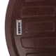 Мойка кухонная ZERIX ZS-6250R-12 Коричневая (ZX4552) - изображение 2