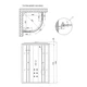 Гідромасажний Бокс Lidz Tani Sbm90X90.Sat.high.gr - зображення 8