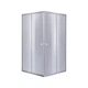Душевая кабина Lidz Wawel SC80x80.SAT.LOW.GR, стекло тонированное 4 мм без поддона - изображение 1