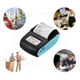 Мобильный термопринтер чеков для смартфона bluetooth Goojprt PT-210, pos принтер + чехол, голубой (100621) - изображение 6