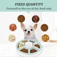 Автоматическая кормушка для собак и котов электронная Pet Feeder, 30x7 см, 6 порций по 90мл, таймер, мелодия (100663) - изображение 3