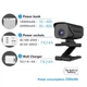 Мини камера WIFI 1 МП, HD 720P ZTour T9 с невидимой подсветкой до 8 метров, без аккумулятора (100505) - изображение 4