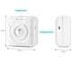 Портативный bluetooth термопринтер для смартфона PeriPage A6, белый (100334) - изображение 7