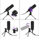 USB микрофон для ПК, ноутбука, студий для записи звука Savetek M3, профессиональный, конденсаторный (100795) - изображение 3
