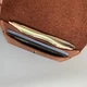 Шкіряний гаманець mini Світло-коричневий - зображення 6