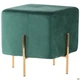 Пуф Ritz Green/Golden Chrom 456*400 Сталь/Текстиль, колір золото/зелений AMF - зображення 7