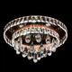Люстра світлодіодна стельова торт розумна з пультом BR-991C/96 LED Brille 22-970 - зображення 2