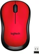 Мышь Logitech M220 Silent Wireless Black/Red (910-004880) - изображение 1