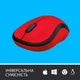 Мышь Logitech M220 Silent Wireless Black/Red (910-004880) - изображение 4
