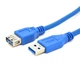 Подовжувач USB 3.0 AM/AF 3.0m Blue - зображення 2