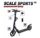 Дитячий самокат Scale Sports SS-10 Чорний з Ручним гальмом (USA) - зображення 7